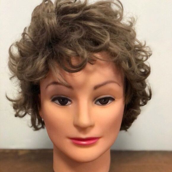 TWC Wig Petite Short Curly Hair Vintage - Picture 2 of 5